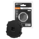 Розетка компьютерная встраиваемая Tdm electric Байкал SQ1819-0214 RJ45 цвет агат