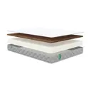 Матрас Sleeptek MAX Roll Cocos 14 MSMRC14-90-190 90x190x16 см беспружинный 1-спальный