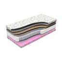 Матрас Димакс Звездочет х/б 71685_60_140 60x140x18 см беспружинный 1-спальный