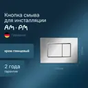 Панель смыва Am.pm I070251 цвет серый/серебристый