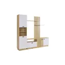 Шкаф для телевизора Mebelson 200x180.5x33.3 см ЛДСП цвет белый