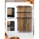 Полотенцесушитель электрический Luxor MAXI WOOD 4 520x900 мм 300 Вт лесенка цвет белый