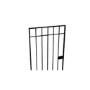 Калитка кованая Ювента Стандарт 100x200см труба 40x20мм правое на себя цвет черный