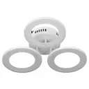 Люстра потолочная светодиодная Rivoli 6083-401 с пультом управления 17 м² регулируемый белый свет цвет белый