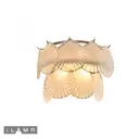 Настенный светильник Ilamp Soho W2546-2-nic цвет прозрачный/никель