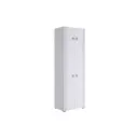 Шкаф распашной Mebelson 80x250x50 см МДФ с покрытием цвет белое дерево/белый матовый