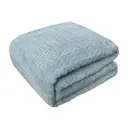 Плед La notta Волна MV91881/MILN 220x200 см плюш цвет мятный