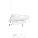 Ванна Lavinia boho 202010987 акрил 150x100см левая