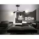 Светильник потолочный AMBRELLA LIGHT TR8027 3 лампы 16 м² цвет черный