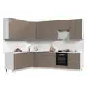Кухонный гарнитур Стендмебель КсенияКГ220-300в-БКМ 300x237x60 см ЛДСП цвет капучино