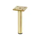 Ножка мебельная RONDA Simple h-150 мм брашированное золото