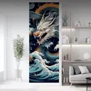 Фотообои флизелиновые Фотообоикин 100x271 см Китайский дракон