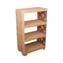 Стеллаж Альтернатива М2553 30x30x53 см 4 полки пластик цвет бежевый