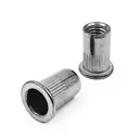 Заклепка резьбовая Krepfield Нержавеющая M4X10 ART 1025 А2 50 шт.