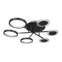 Светильник потолочный светодиодный LOFT IT 10164S Black Megan 12 м² теплый белый свет цвет черный