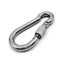 Карабин Нержавеющий Krepfield 8x80 ART 814594 А4 c резьбовой предохранительной втулкой 8 шт.