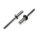 Заклепка вытяжная Krepfield Нержавеющая со стандартным бортиком закрытый конец 3.2X12 ISO 16585 А2 50 шт.