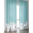 Тюль Comfy Way Алоуна - 15 CW580015-240 150x240 см на шторной ленте цвет серый 2 шт