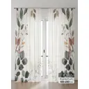 Тюль Comfy Way Алоуна - 96 CW580096-240 150x240 см на шторной ленте цвет белый 2 шт