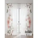 Тюль Comfy Way Алоуна - 157 CW580157-240 150x240 см на шторной ленте цвет белый 2 шт