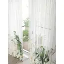 Тюль Comfy Way Алоуна - 159 CW580159-240 150x240 см на шторной ленте цвет белый 2 шт