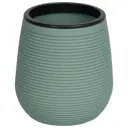 Стакан для зубных щёток Swensa Svir SWP-2402-GRN-03 пластик цвет зеленый