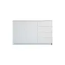 Комод ДСВ Мебель Мори 160x40.4x99 см 4 ящика ЛДСП цвет белый