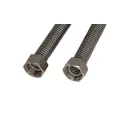 Подводка газовая сильфонная диэлектрическая Tuboflex 1/2" ВР 60 см нержавеющая сталь