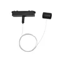 Подвес для трековых светодиодных гибких светильников Magnetic Ambrella Light серия-GL Track System GL4310 цвет черный
