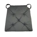 Подушка для стула Linen Way 40/35x40 см цвет стальной