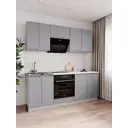 Мебель для кухни Дсв мебель Тренто 30000000102 200x151.6x43 см ЛДСП цвет светло-серый