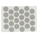 Заглушка самоклеящаяся F509 ST2 ø20 мм цвет алюминий 24 шт.