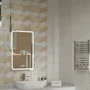 Плитка настенная Mersey Wood Mix2 20x40 см 1.2 м² матовая цвет микс