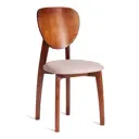 Кухонный стул Tetchair Diamante 42x85x42 см ткань цвет бежевый, коричневый