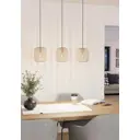 Светильник подвесной Eglo 900497 Romazzina 3 лампы 8 м² цвет бежевый