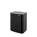 Мусорный бак Brabantia 230363 12 л цвет черный матовый