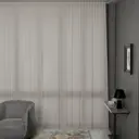 Тюль на люверсах 300x280 см цвет кремовый