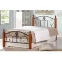 Кровать Tetchair 90x33 см металл цвет дуб 9894