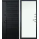 Входная дверь Lex Гранд Роял внутренняя панель № 59 правый 205x96см белый/чёрный кварц