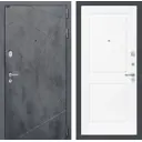 Входная дверь Labirintdoors Лофт с панелью П11 правый 205x88см цвет бетон темный/белый софт
