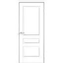 Дверь межкомнатная Velldoris Villa глухая 70x200см ПВХ цвет эмалит белый без замка и петель