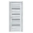 Дверь межкомнатная Velldoris Xline 4 остеклённая 200x80см ПВХ цвет клён айс без замка и петель