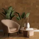 Стеновая панель пробковая Ibercork Марбелья маррон 600x300x3мм 1.98м² 11шт