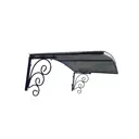 Козырек Artcore YS102SBL 80x37x115см синий/серый