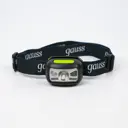 Фонарь налобный Gauss GFL402 3W 220lm Li-ion 1200mAh LED 1/10/100