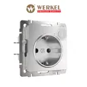 Розетка Wi-Fi Werkel W1171606 цвет серебряный