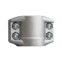 Усиленный 4-х болтовый хомут TITAN LOCK TL150X10AL алюминий