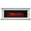 Каминокомплект Inter Flame Стаффорд белый с очагом FreeSpace 60