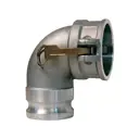 Камлок Titan Lock алюминий тип DA (переходник 90° розетка 3" х ниппель 3")