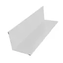 Профиль угловой Айскул Групп 100x100 мм внутренний стальной белый длина 2 м